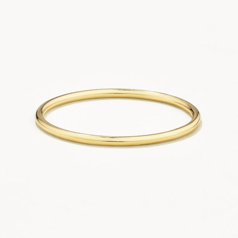 Elegant Slim Gold Stacking Ring