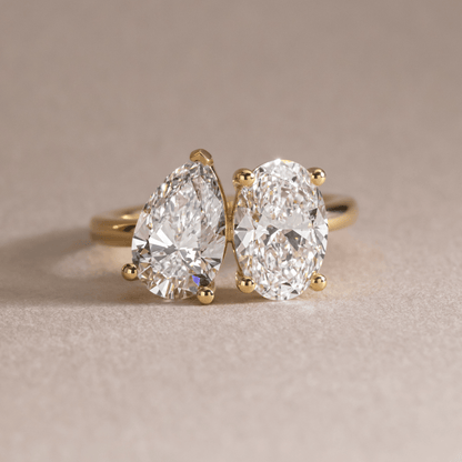 Solitaire-Oval Lab Grown Diamond Engagement Ring