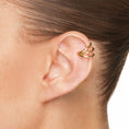 Load image into Gallery viewer, Triple Band Single Ear Cuff Earrings
