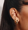 Load image into Gallery viewer, Triple Band Single Ear Cuff Earrings
