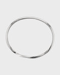 Load image into Gallery viewer, Elegant Twist Sterling Silver Bangle Bracelet
