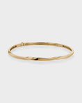 Load image into Gallery viewer, Golden Twisted Elegance Bangle Bracelet
