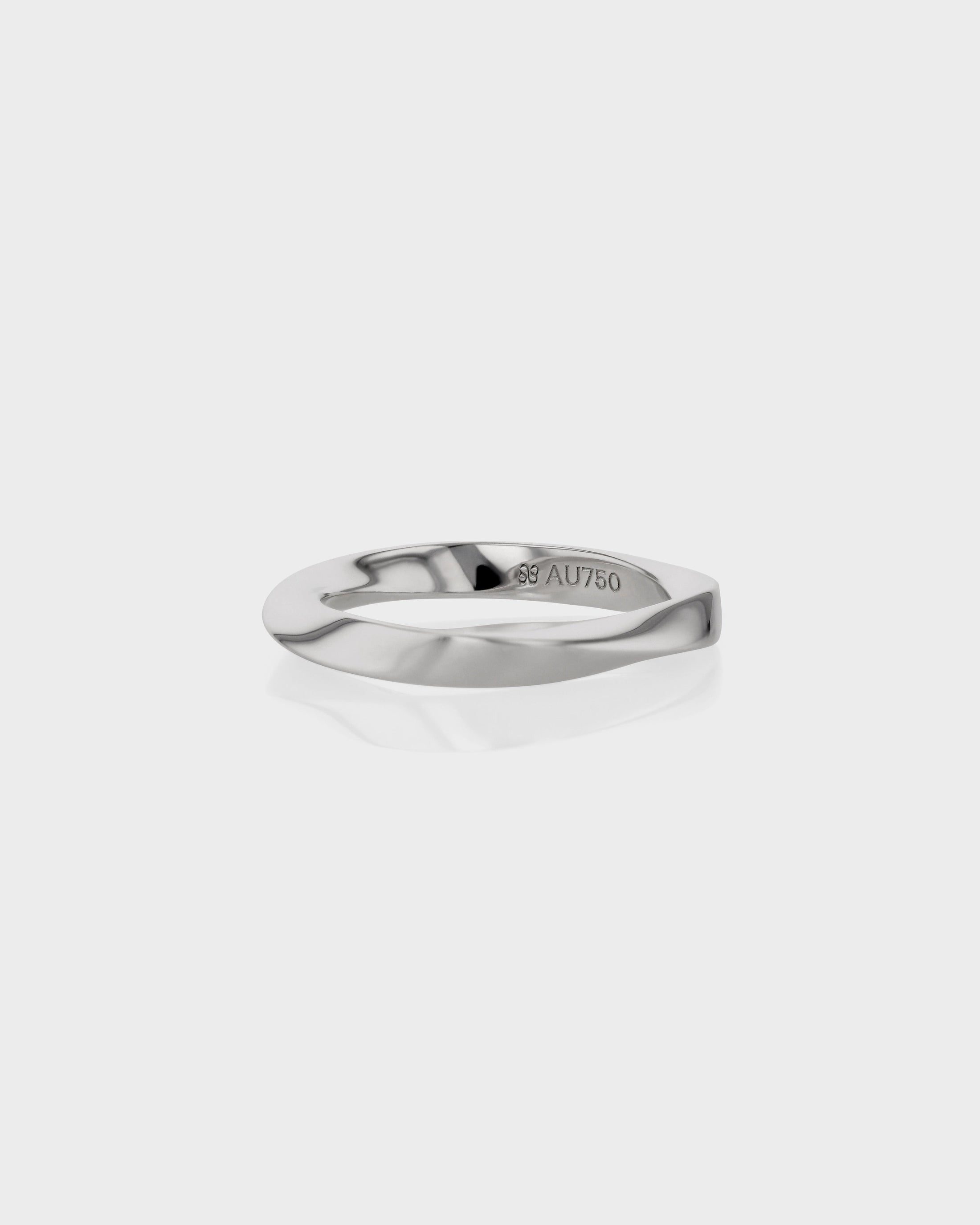 Classic Twisted Shank Wedding Band