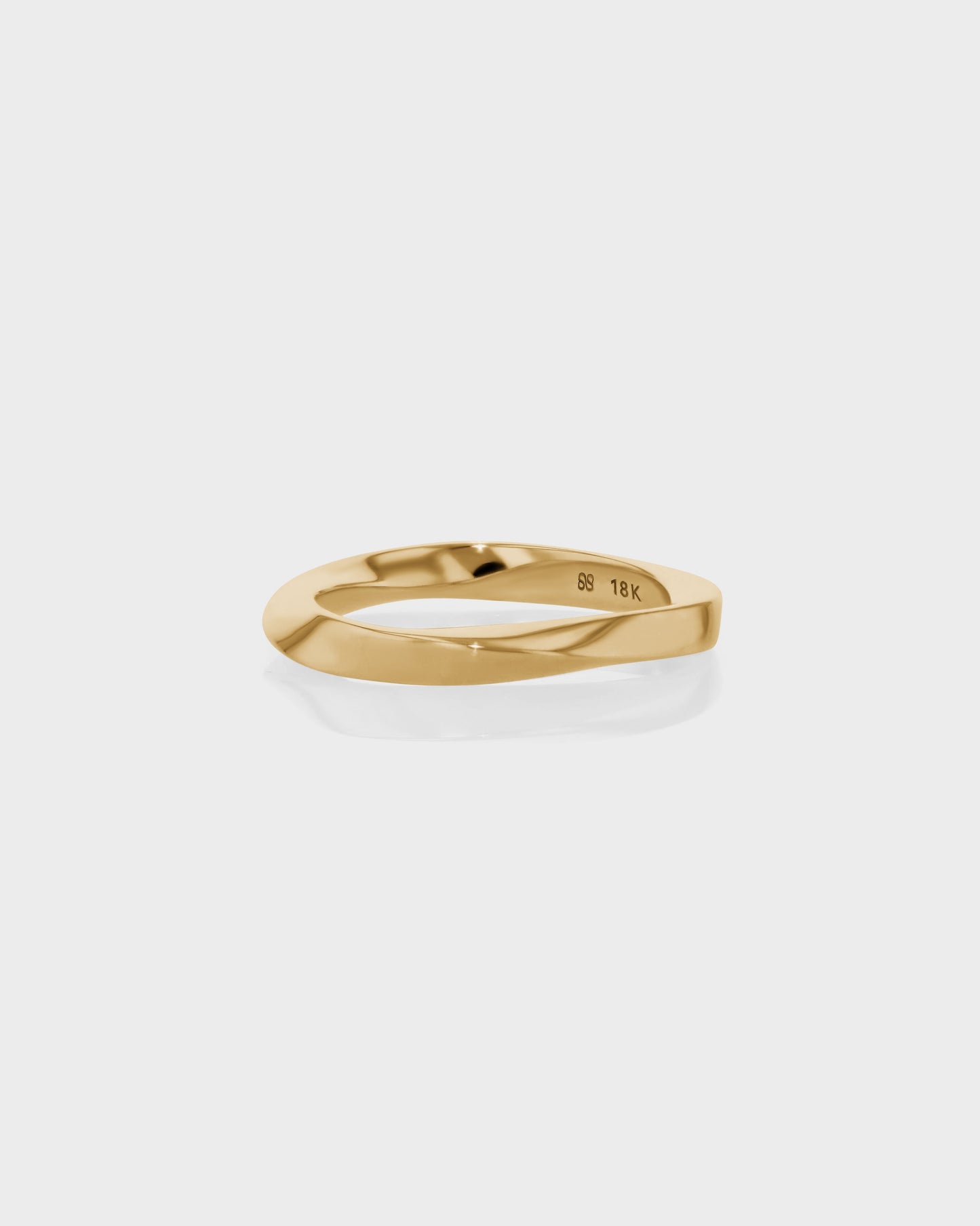 Classic Twisted Shank Wedding Band 2