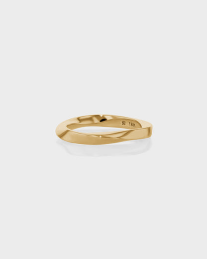 Classic Twisted Shank Wedding Band 2
