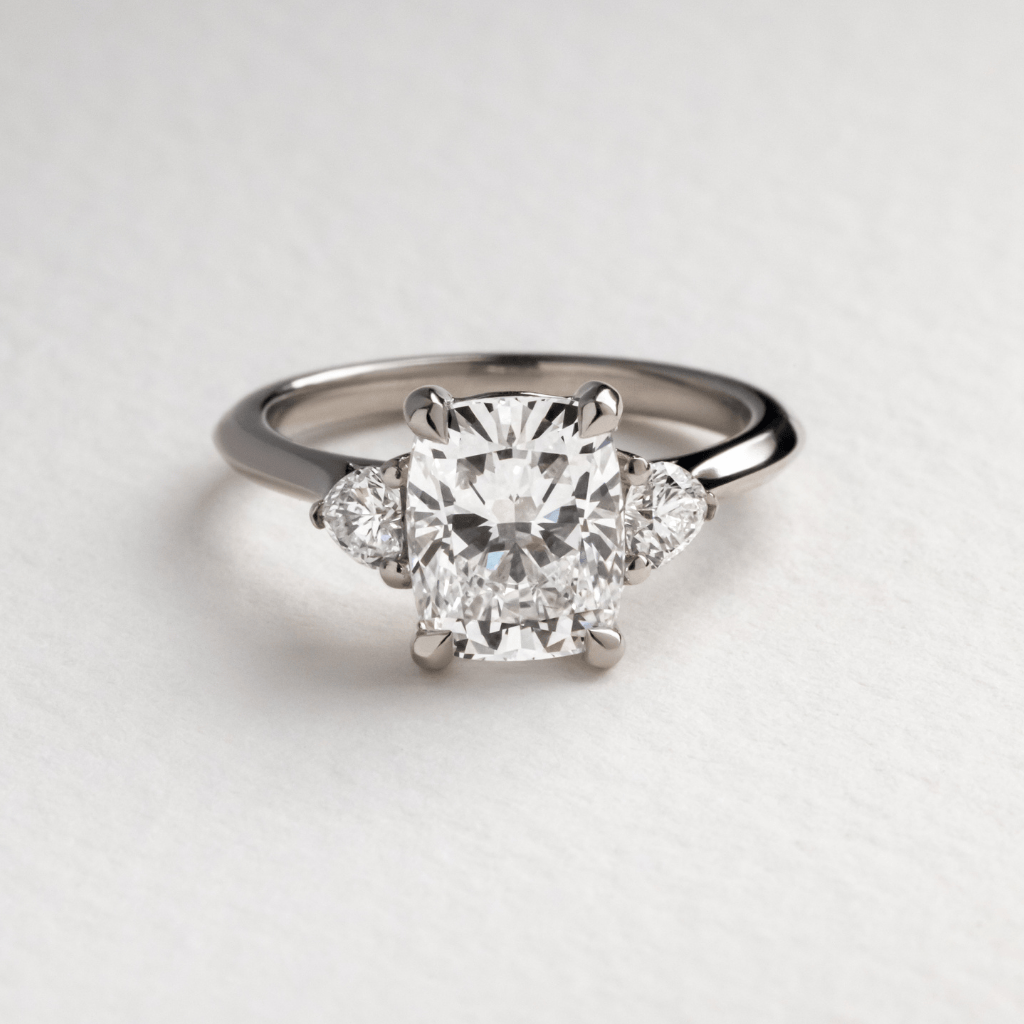 Solitaire-Oval Lab Grown Diamond Engagement Ring