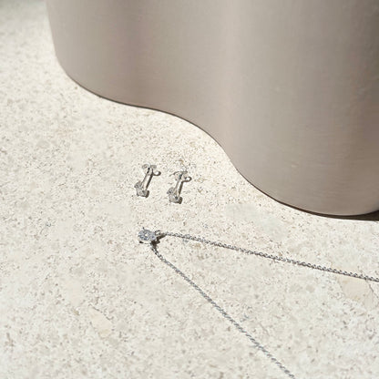 Elegant 0.2 TCW Pear Lab-Grown Diamond Stud Earrings 5