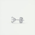 Load image into Gallery viewer, 1.0 TCW Round Lab Grown Diamond Solitaire Studs
