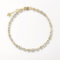 Load image into Gallery viewer, Radiant 4.0 TCW Lab Grown Diamond Tennis Bracelet: Baguette, Round & Marquise Elegance
