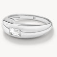 Load image into Gallery viewer, Radiant Elegance: 0.40 CT Baguette Lab Grown Diamond Wedding Band
