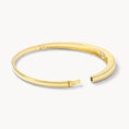 Load image into Gallery viewer, Radiant Elegance: 0.65 CT Baguette Lab Grown Diamond Bangle Bracelet
