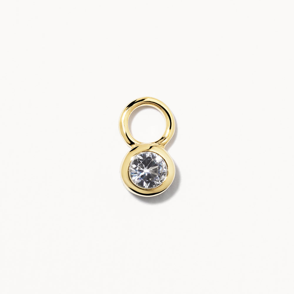 0.60 TCW Round Lab Grown Diamond Hoop Earrings 1