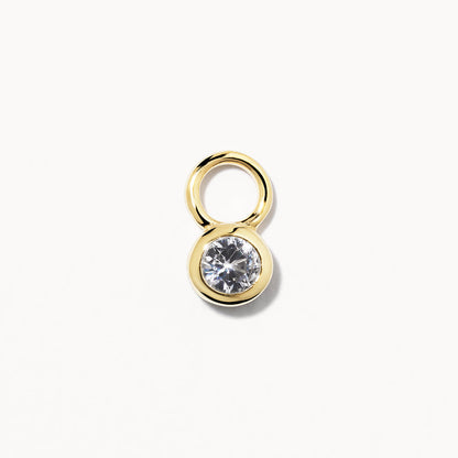 0.60 TCW Round Lab Grown Diamond Hoop Earrings 1
