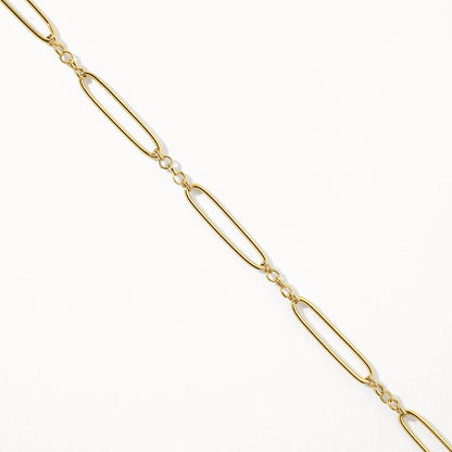 Elegant Oval Link Chain Bracelets 1