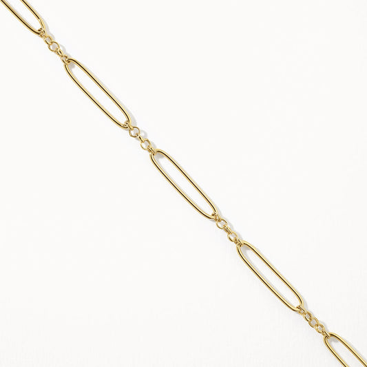 Elegant Oval Link Chain Bracelets