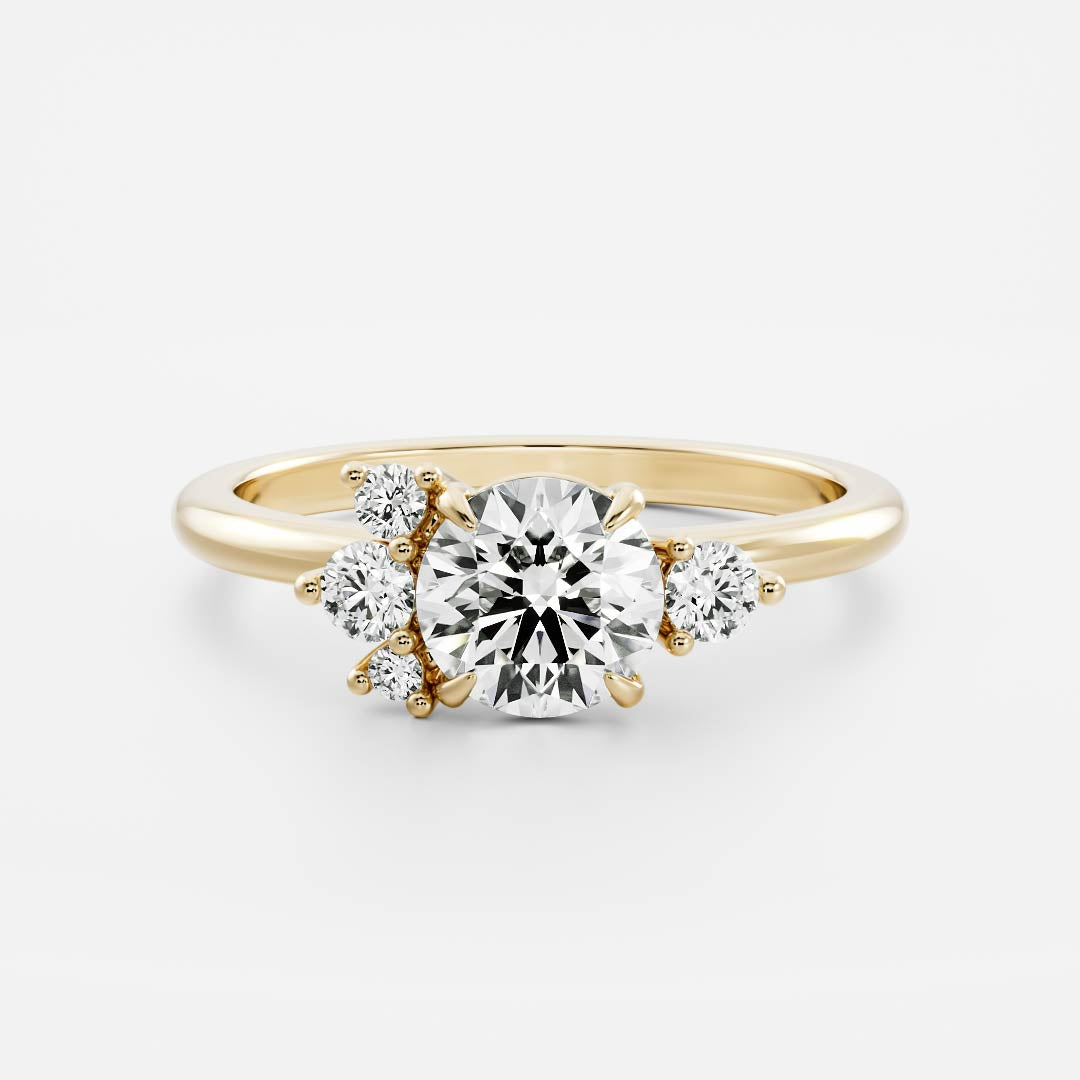 Solitaire-Oval Lab Grown Diamond Engagement Ring