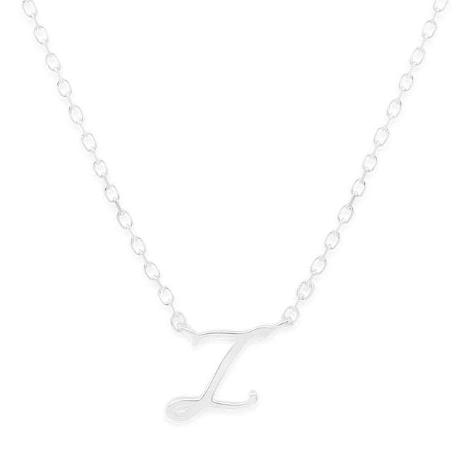 Simple Love Letter Initial Necklace 30