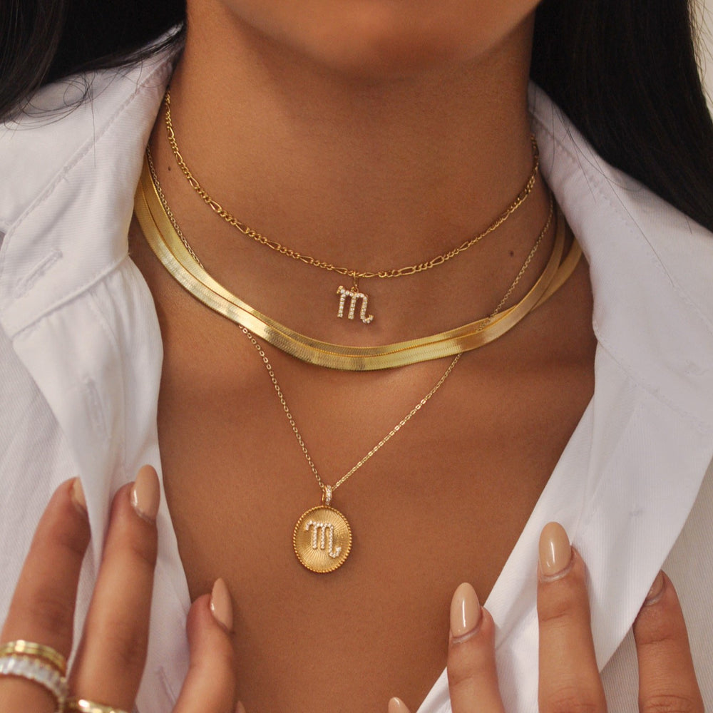 Elegant 0.25 TCW Round Lab-Grown Diamond Taurus Zodiac Necklace 5
